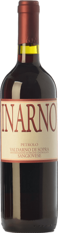 19,95 € Spedizione Gratuita | Vino rosso Petrolo Inarno I.G.T. Toscana Toscana Italia Sangiovese Bottiglia 75 cl
