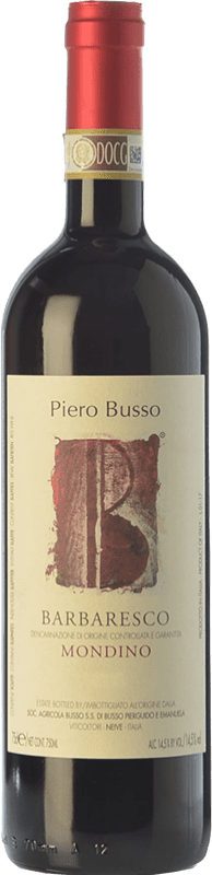 38,95 € Free Shipping | Red wine Piero Busso Mondino D.O.C.G. Barbaresco Piemonte Italy Nebbiolo Bottle 75 cl