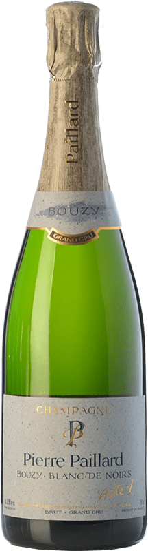 74,95 € Envio grátis | Espumante branco Pierre Paillard Blanc de Noirs Maillerettes A.O.C. Champagne Champagne França Pinot Preto Garrafa 75 cl