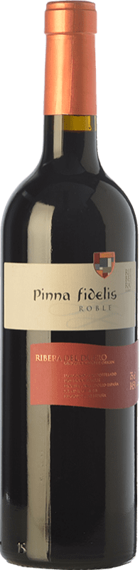 10,95 € 免费送货 | 红酒 Pinna Fidelis 橡木 D.O. Ribera del Duero 卡斯蒂利亚莱昂 西班牙 Tempranillo 瓶子 75 cl