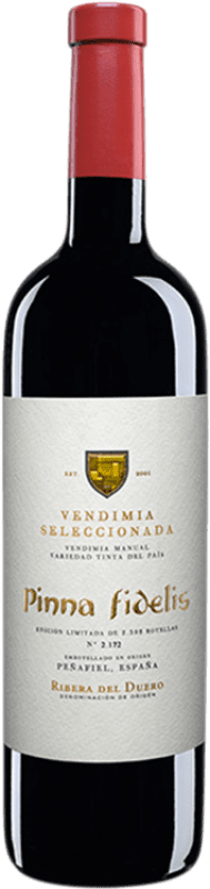 27,95 € Free Shipping | Red wine Pinna Fidelis Vendimia Seleccionada Crianza D.O. Ribera del Duero Castilla y León Spain Tempranillo Bottle 75 cl