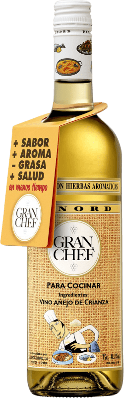 6,95 € Envío gratis | Vino blanco Pinord Gran Chef Joven España Garnacha Blanca Botella 75 cl