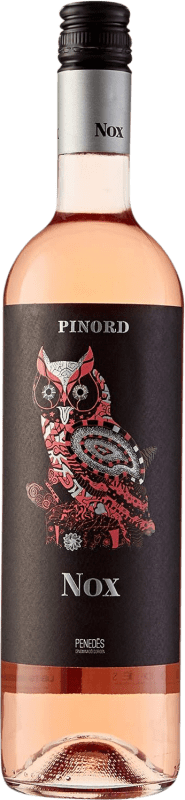 5,95 € Kostenloser Versand | Roséwein Pinord NOX Seducción Jung D.O. Penedès Katalonien Spanien Tempranillo, Merlot, Cabernet Sauvignon Flasche 75 cl