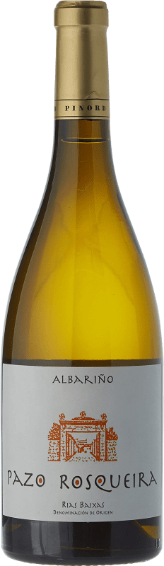 17,95 € Бесплатная доставка | Белое вино Pinord Pazo Rosqueira D.O. Rías Baixas Галисия Испания Albariño — Альбариньо Бутылка 75 cl