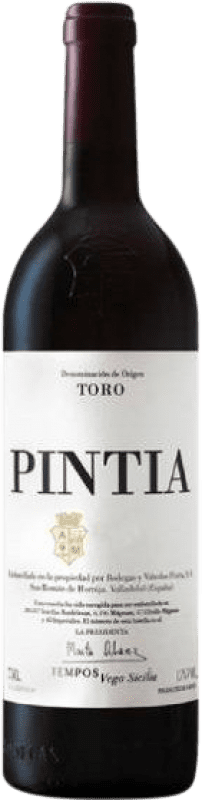 88,95 € Envío gratis | Vino tinto Pintia Crianza D.O. Toro Castilla y León España Tinta de Toro Botella 75 cl
