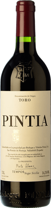 197,95 € Free Shipping | Red wine Pintia Aged D.O. Toro Castilla y León Spain Tinta de Toro Magnum Bottle 1,5 L