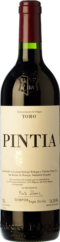 177,95 € Spedizione Gratuita | Vino Rosso Pintia Crianza — Invecchiato in Botte D.O. Toro Castilla y León Spagna Tinta de Toro Bottiglia Magnum 1,5 L
