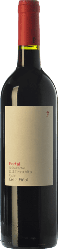 12,95 € Free Shipping | Red wine Piñol Nuestra Señora del Portal Joven D.O. Terra Alta Catalonia Spain Merlot, Syrah, Grenache, Carignan Bottle 75 cl
