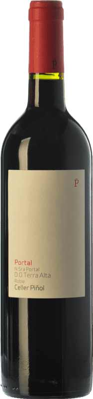12,95 € Envio grátis | Vinho Tinto Piñol Nuestra Señora del Portal Jovem D.O. Terra Alta Catalunha Espanha Merlot, Syrah, Garnacha — Grenache, Cariñena — Carignan Garrafa 75 cl