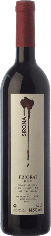 14,95 € 免费送货 | 红酒 Piñol i Sabaté Sirona 年轻的 D.O.Ca. Priorat 加泰罗尼亚 西班牙 Grenache, Cabernet Sauvignon, Carignan 瓶子 75 cl