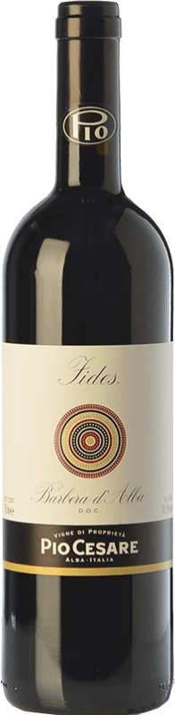54,95 € Бесплатная доставка | Красное вино Pio Cesare Fides D.O.C. Barbera d'Alba Пьемонте Италия Barbera — Барбера 75 cl