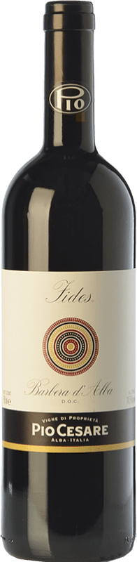 39,95 € Бесплатная доставка | Красное вино Pio Cesare Fides D.O.C. Barbera d'Alba Пьемонте Италия Barbera бутылка 75 cl