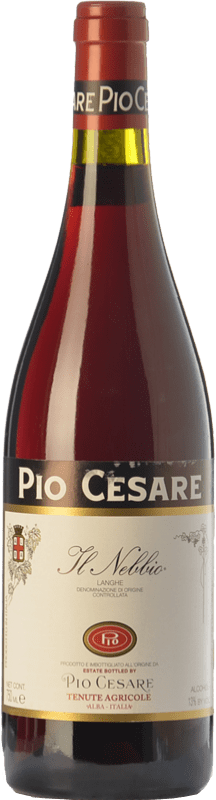 18,95 € Бесплатная доставка | Красное вино Pio Cesare Il Nebbio D.O.C. Langhe Пьемонте Италия Nebbiolo бутылка 75 cl