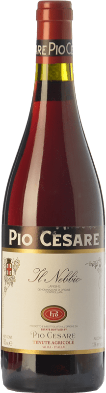 19,95 € Spedizione Gratuita | Vino Rosso Pio Cesare Il Nebbio D.O.C. Langhe Piemonte Italia Nebbiolo 75 cl