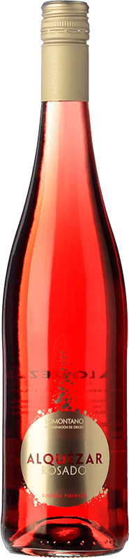7,95 € Envoi gratuit | Vin Rosé Pirineos Alquézar Jeune D.O. Somontano Aragon Espagne Tempranillo, Garnacha — Grenache Bouteille 75 cl