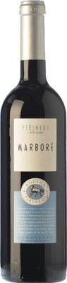 29,95 € Free Shipping | Red wine Pirineos Marboré Aged D.O. Somontano Aragon Spain Tempranillo, Merlot, Cabernet Sauvignon, Moristel, Parraleta Bottle 75 cl