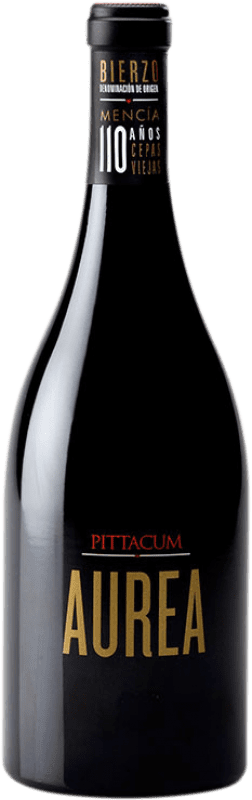 19,95 € Spedizione Gratuita | Vino rosso Pittacum Aurea Crianza D.O. Bierzo Castilla y León Spagna Mencía Bottiglia 75 cl