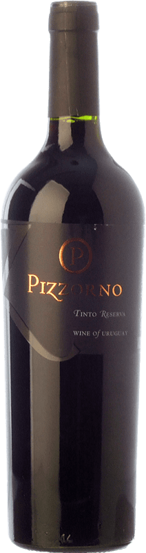 67,95 € Envio grátis | Vinho Tinto Pizzorno Reserva Uruguai Merlot, Tannat 75 cl