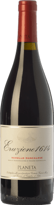33,95 € Free Shipping | Red wine Planeta Eruzione 1614 I.G.T. Terre Siciliane Sicily Italy Nerello Mascalese Bottle 75 cl