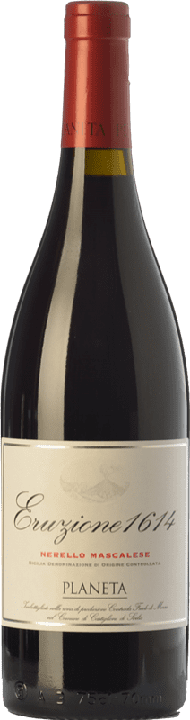 23,95 € Spedizione Gratuita | Vino Rosso Planeta Eruzione 1614 I.G.T. Terre Siciliane Sicilia Italia Nerello Bottiglia 75 cl
