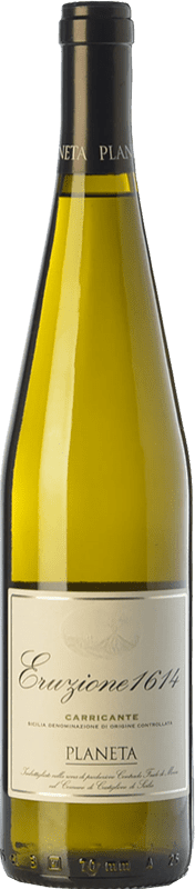 29,95 € Envío gratis | Vino Blanco Planeta Eruzione 1614 I.G.T. Terre Siciliane Sicilia Italia Carricante 75 cl
