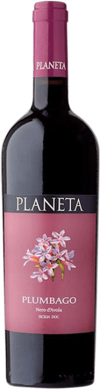 17,95 € Free Shipping | Red wine Planeta Plumbago I.G.T. Terre Siciliane Sicily Italy Nero d'Avola Bottle 75 cl