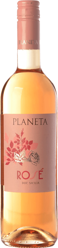13,95 € Spedizione Gratuita | Vino Rosato Planeta Rosé — Rosato I.G.T. Terre Siciliane Sicilia Italia Syrah 75 cl
