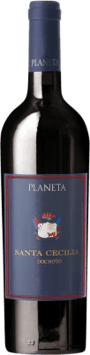 34,95 € Spedizione Gratuita | Vino rosso Planeta Santa Cecilia I.G.T. Terre Siciliane Sicilia Italia Nero d'Avola Bottiglia 75 cl