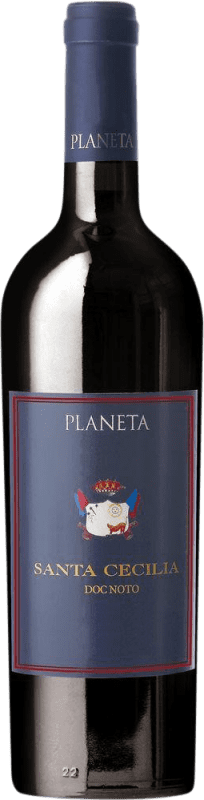 35,95 € Kostenloser Versand | Rotwein Planeta Santa Cecilia I.G.T. Terre Siciliane Sizilien Italien Nero d'Avola Flasche 75 cl