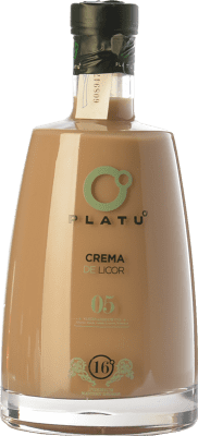 14,95 € Free Shipping | Liqueur Cream Platu Galicia Spain Bottle 70 cl