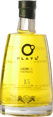 14,95 € Envío gratis | Licor de Hierbas Platu Galicia España 70 cl