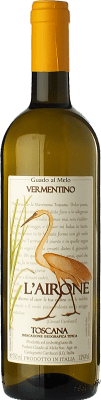 13,95 € Envío gratis | Vino blanco Guado al Melo L' Airone I.G.T. Toscana Toscana Italia Vermentino Botella 75 cl