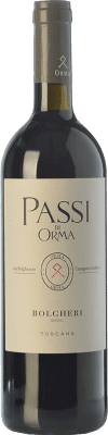 24,95 € Envío gratis | Vino Tinto Podere Orma Passi I.G.T. Toscana Toscana Italia Merlot, Cabernet Sauvignon, Cabernet Franc 75 cl