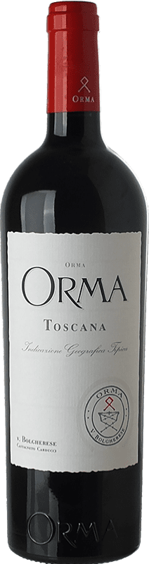 203,95 € Kostenloser Versand | Rotwein Podere Orma I.G.T. Toscana Toskana Italien Merlot, Cabernet Sauvignon, Cabernet Franc Magnumflasche 1,5 L