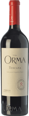 81,95 € Бесплатная доставка | Красное вино Podere Orma I.G.T. Toscana Тоскана Италия Merlot, Cabernet Sauvignon, Cabernet Franc бутылка Магнум 1,5 L
