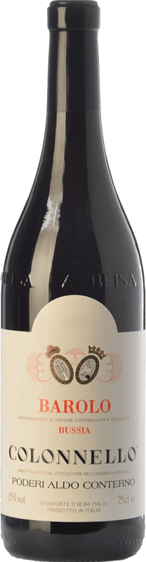 123,95 € Бесплатная доставка | Красное вино Aldo Conterno Bussia Colonnello D.O.C.G. Barolo Пьемонте Италия Nebbiolo бутылка 75 cl