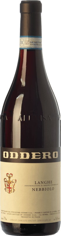 21,95 € Envio grátis | Vinho tinto Oddero D.O.C. Langhe Piemonte Itália Nebbiolo Garrafa 75 cl