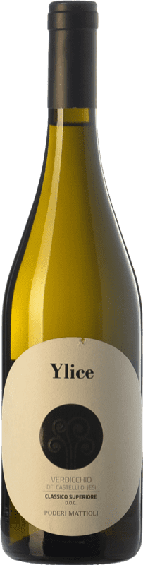15,95 € Envoi gratuit | Vin blanc Mattioli Classico Superiore Ylice D.O.C. Verdicchio dei Castelli di Jesi Marches Italie Verdicchio Bouteille 75 cl