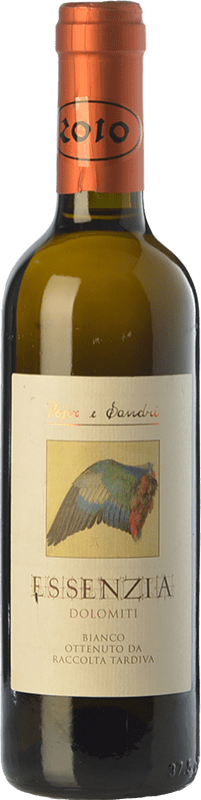 29,95 € Kostenloser Versand | Süßer Wein Pojer e Sandri Essenzia I.G.T. Vigneti delle Dolomiti Trentino Italien Chardonnay, Gewürztraminer, Riesling, Sauvignon, Kerner Halbe Flasche 37 cl