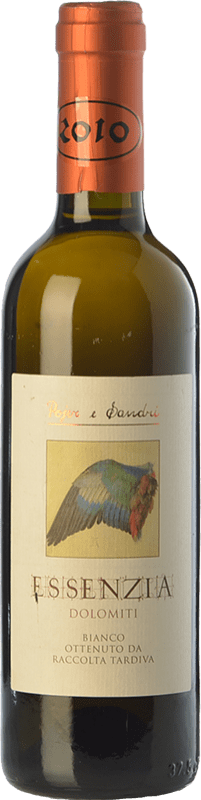 29,95 € Kostenloser Versand | Süßwein Pojer e Sandri Essenzia I.G.T. Vigneti delle Dolomiti Trentino Italien Chardonnay, Gewürztraminer, Riesling, Sauvignon, Kerner Halbflasche 37 cl