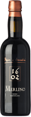 62,95 € Kostenloser Versand | Süßwein Pojer e Sandri Merlino I.G.T. Vigneti delle Dolomiti Trentino Italien Lagrein Medium-Flasche 50 cl