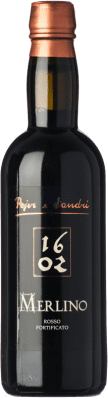 33,95 € Envío gratis | Vino dulce Pojer e Sandri Merlino I.G.T. Vigneti delle Dolomiti Trentino Italia Lagrein Botella Medium 50 cl