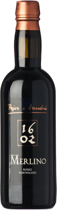 33,95 € Free Shipping | Sweet wine Pojer e Sandri Merlino I.G.T. Vigneti delle Dolomiti Trentino Italy Lagrein Medium Bottle 50 cl