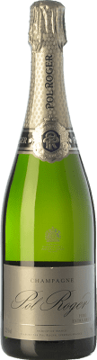 59,95 € Kostenloser Versand | Weißer Sekt Pol Roger Pure A.O.C. Champagne Champagner Frankreich Spätburgunder, Chardonnay, Pinot Meunier Flasche 75 cl