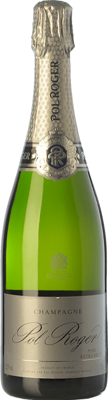 93,95 € Envoi gratuit | Vin Mousseux Blanc Pol Roger Pure A.O.C. Champagne Champagne France Pinot Noir, Chardonnay, Pinot Meunier Bouteille 75 cl