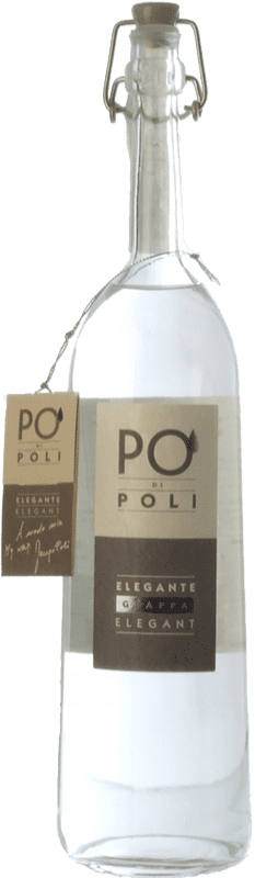 35,95 € Spedizione Gratuita | Grappa Poli Pinot Veneto Italia Bottiglia 70 cl