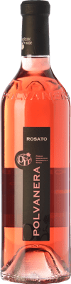 12,95 € Envio grátis | Vinho rosé Polvanera Rosato I.G.T. Puglia Puglia Itália Primitivo, Aglianico, Aleático Garrafa 75 cl