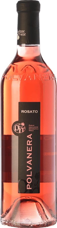 12,95 € Бесплатная доставка | Розовое вино Polvanera Rosato I.G.T. Puglia Апулия Италия Primitivo, Aglianico, Aleático бутылка 75 cl