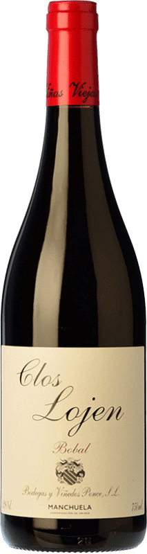 7,95 € Spedizione Gratuita | Vino rosso Ponce Clos Lojen Giovane D.O. Manchuela Castilla-La Mancha Spagna Bobal Bottiglia 75 cl