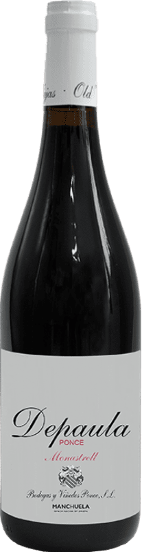 13,95 € Spedizione Gratuita | Vino Rosso Ponce Depaula Giovane I.G.P. Vino de la Tierra de Castilla Castilla-La Mancha Spagna Monastrell 75 cl
